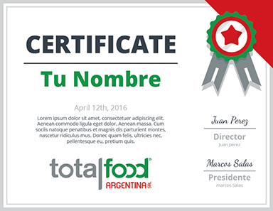Certificaciones Total Food